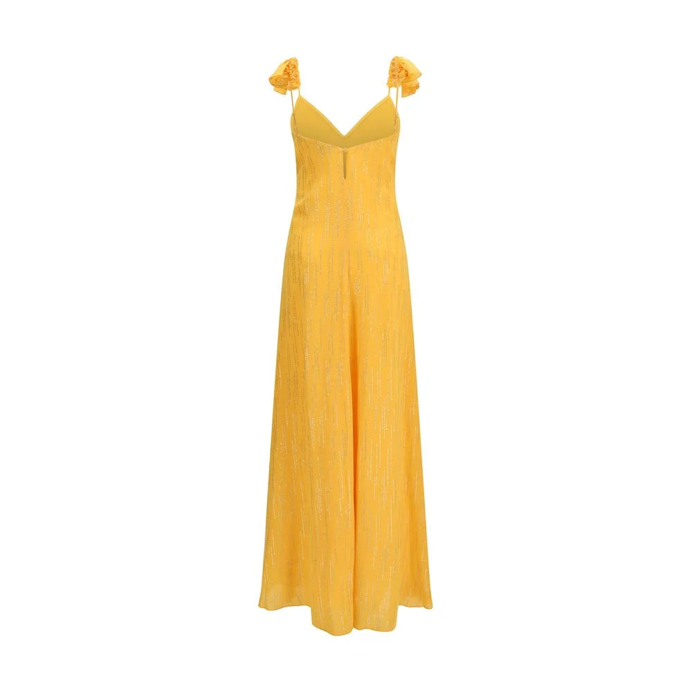 Forte_Forte Orange Viscose Casual Dress