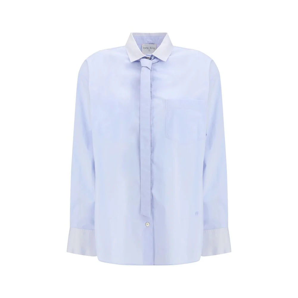 Forte_Forte Oversized Cotton Poplin shirt - 0/XS - Shirts