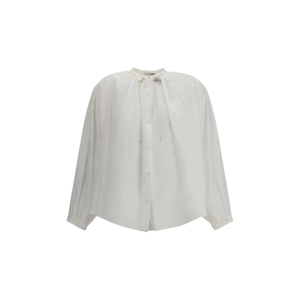 Forte_Forte Voile Shirt with embroidery - I/S