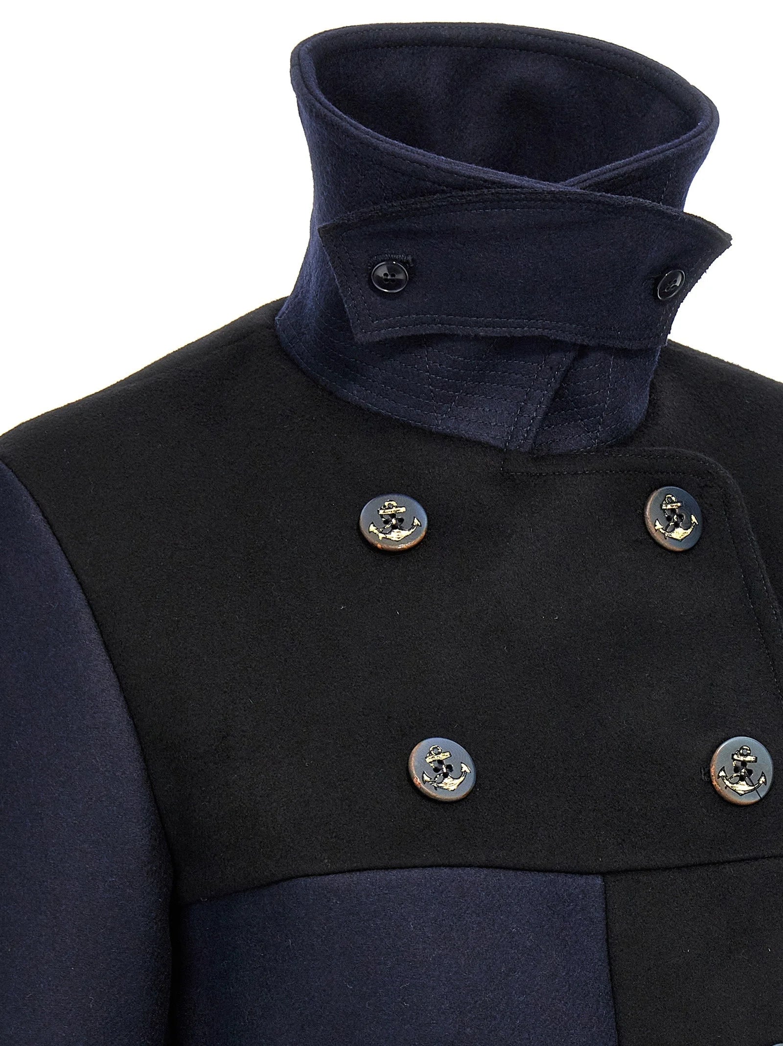 Fortela Multicolor Wool Coat - IT42