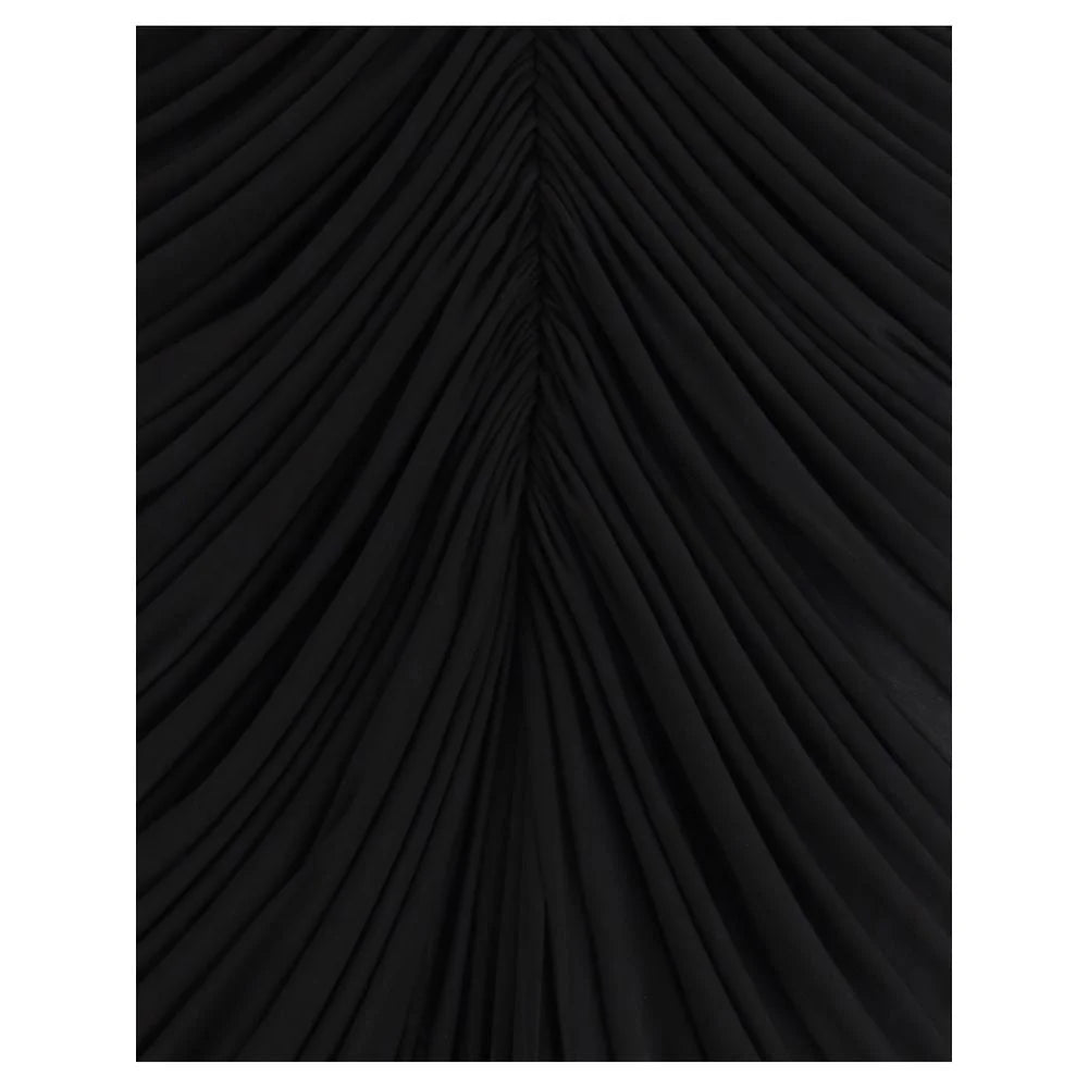 FRANCESCO MURANO Black Copper Cocktail Dress