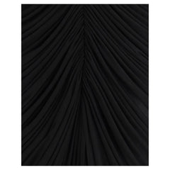 FRANCESCO MURANO Black Copper Cocktail Dress