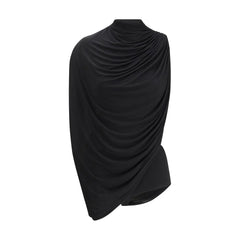 FRANCESCO MURANO Black Viscose Top - IT42 | L