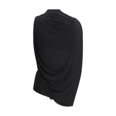 FRANCESCO MURANO Black Viscose Top - IT42 | L