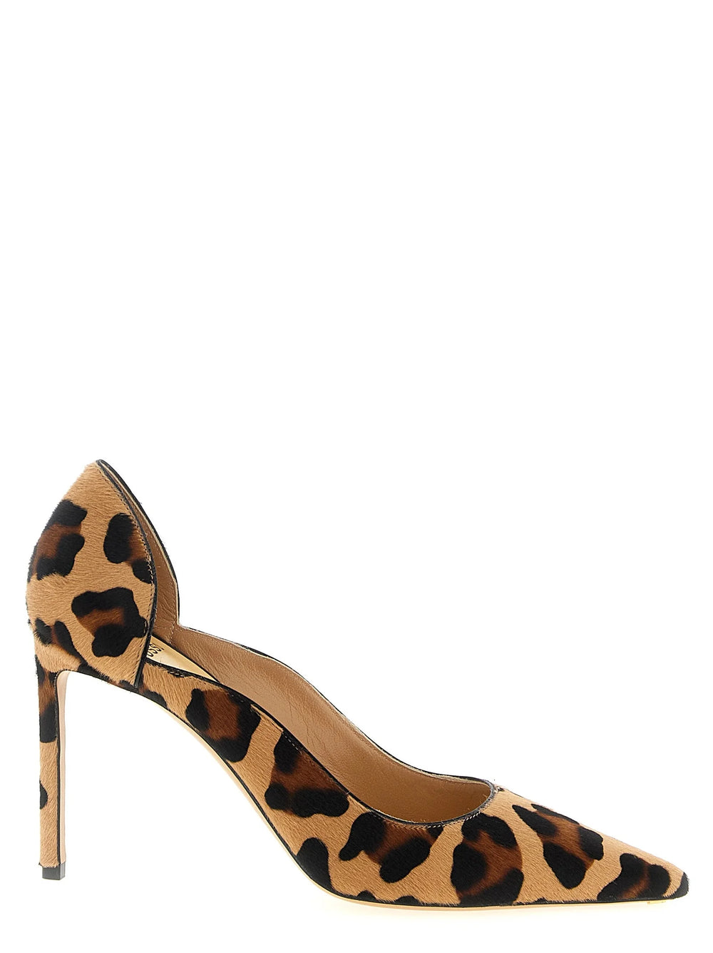 Francesco Russo Multicolor Goatskin High Heel Pumps - EU37/US7