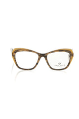 Frankie Morello Beige Acetate Women Eyeglass Frame - Eyeglasses