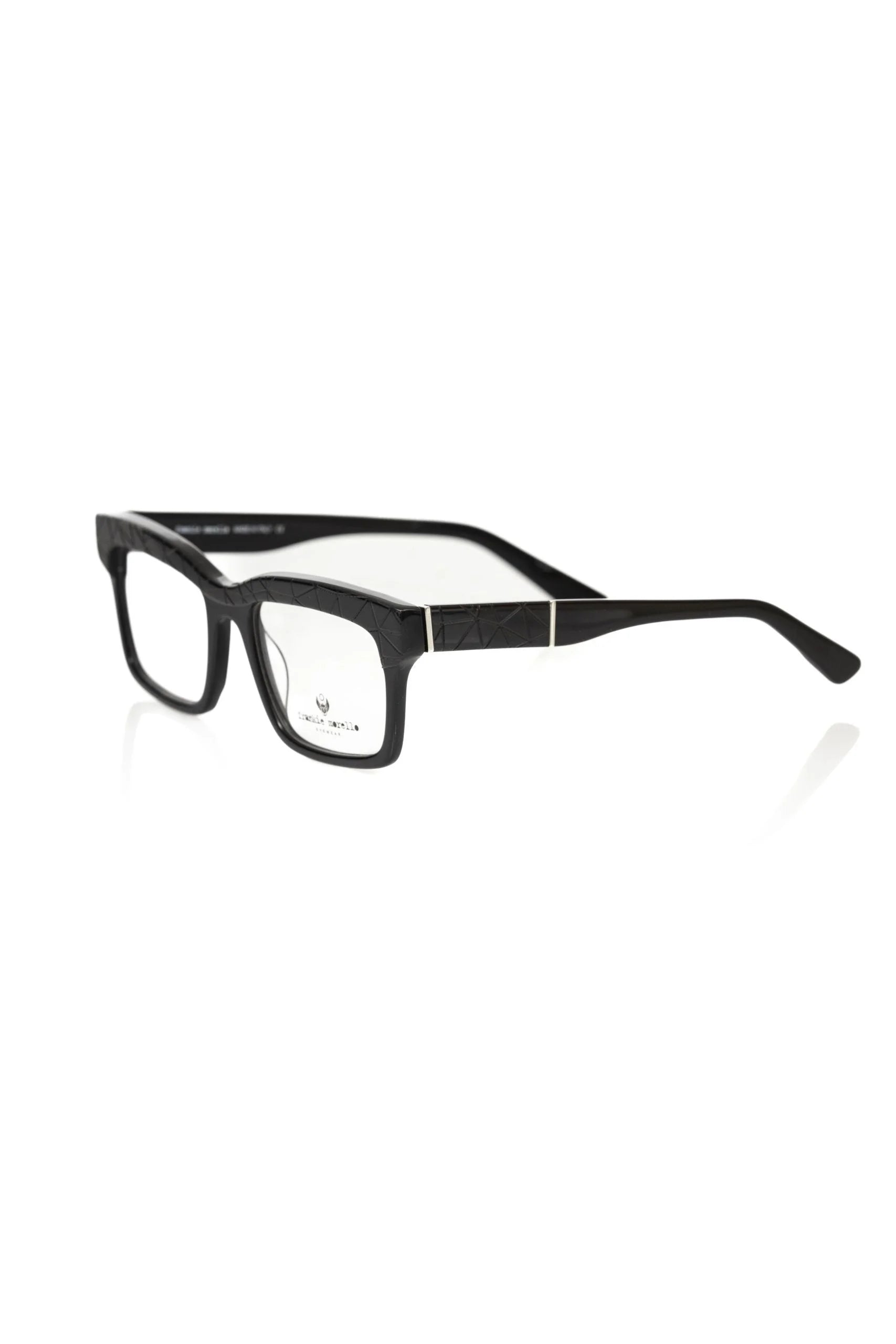 Frankie Morello Black Acetate Men’s Frame - Eyeglasses