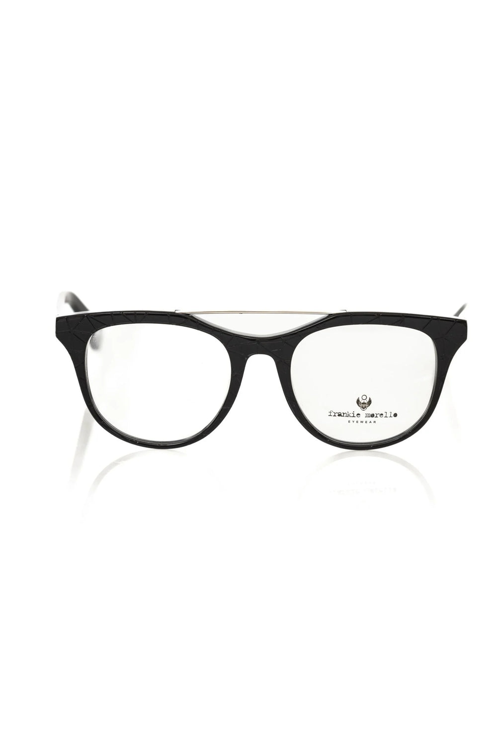 Frankie Morello Black Acetate Men’s Frame - Eyeglasses