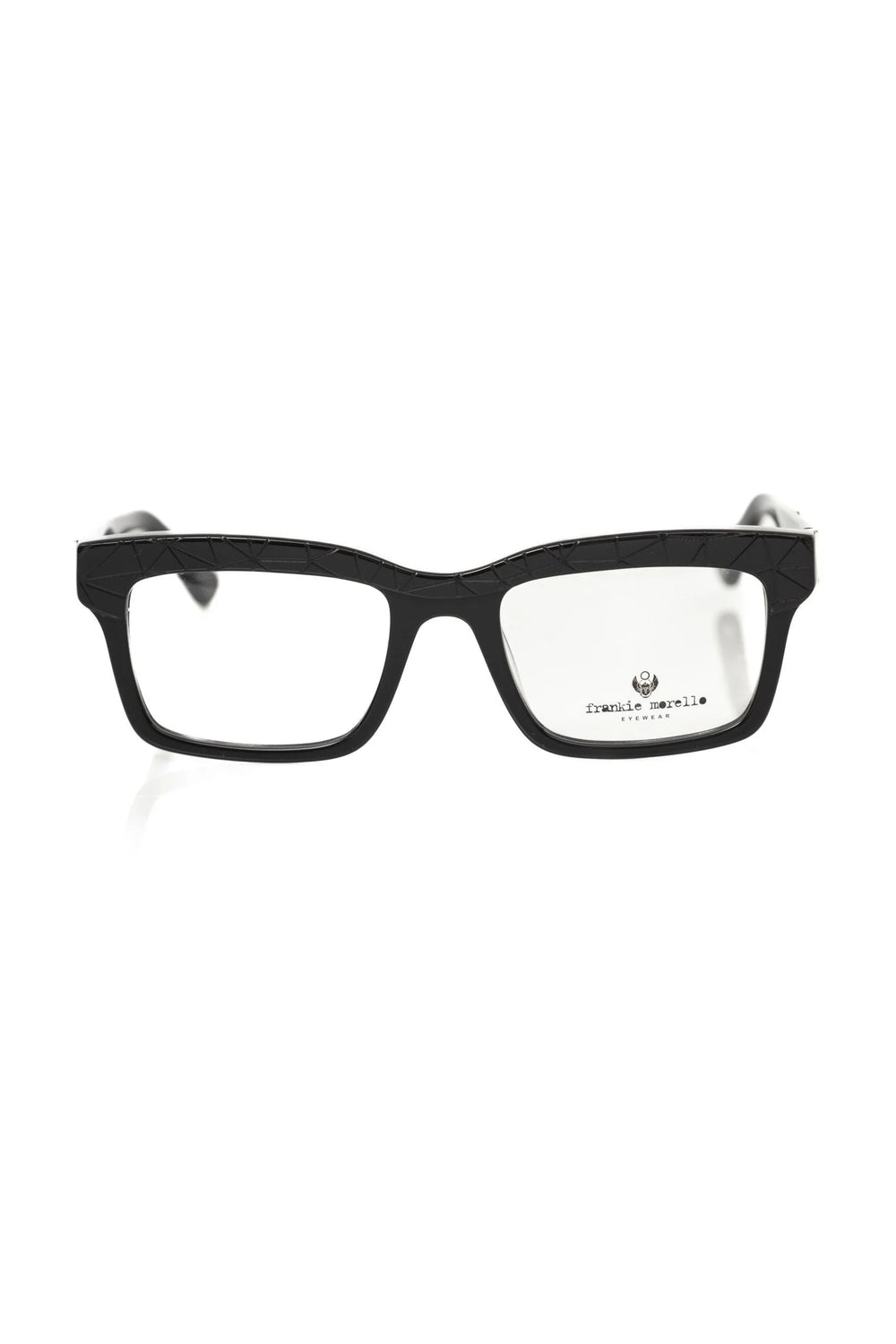 Frankie Morello Black Acetate Men’s Frame - Eyeglasses