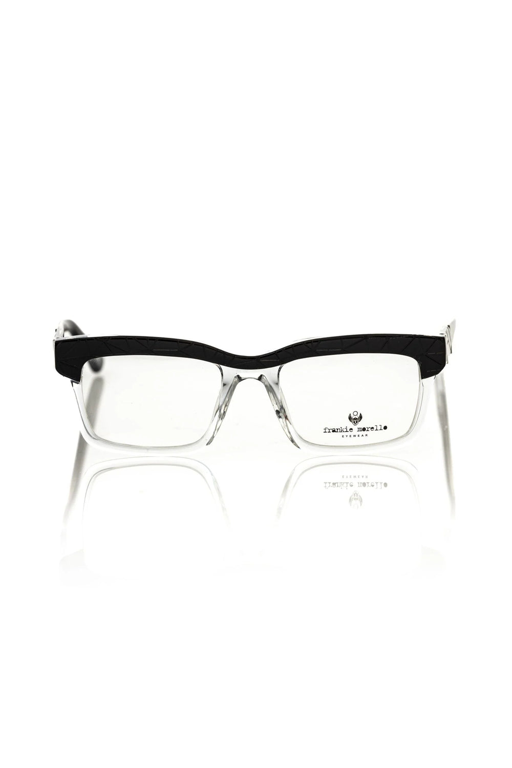 Frankie Morello Black Acetate Men’s Frame - Eyeglasses