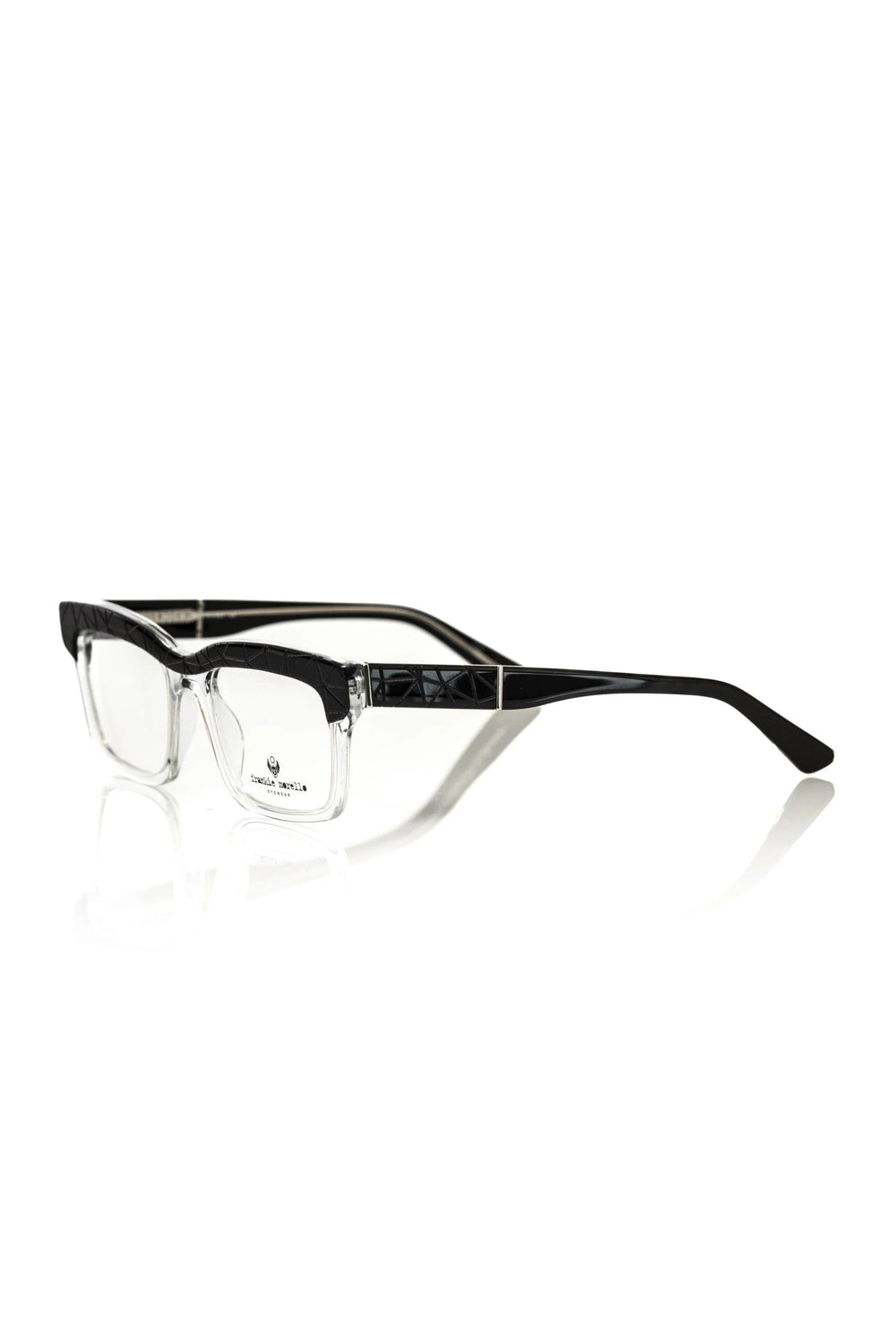 Frankie Morello Black Acetate Men’s Frame - Eyeglasses