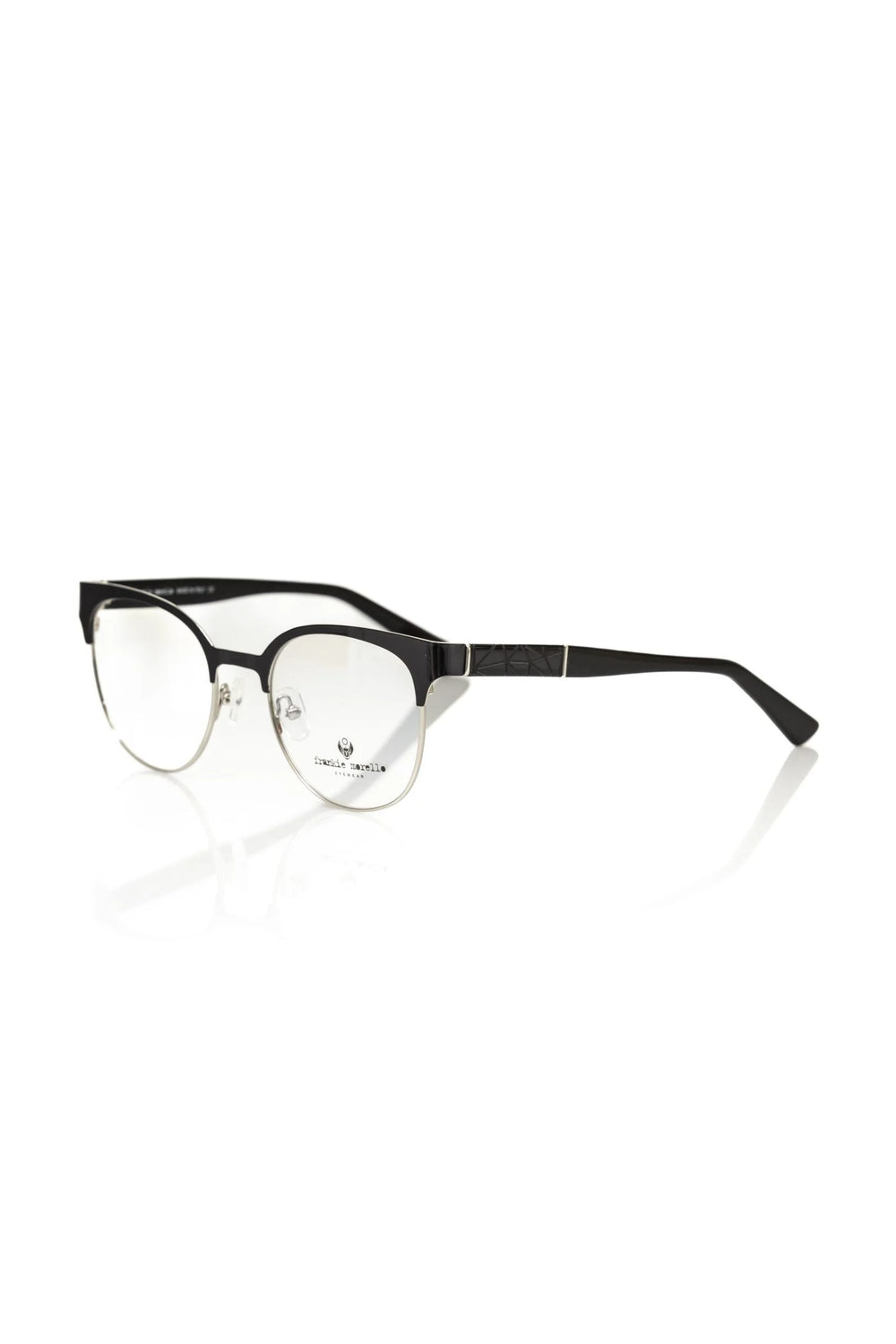 Frankie Morello Black Acetate Women Frame - Eyeglasses