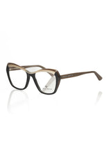 Frankie Morello Black Acetate Women’s Eyeglass Frame - Eyeglasses