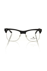 Frankie Morello Black Metallic Men’s Eyeglass Frame - Eyeglasses