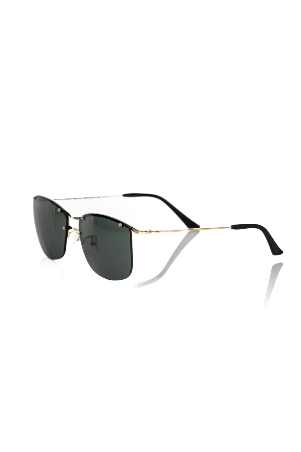 Frankie Morello Black Metallic Sunglass for Men - Sunglasses