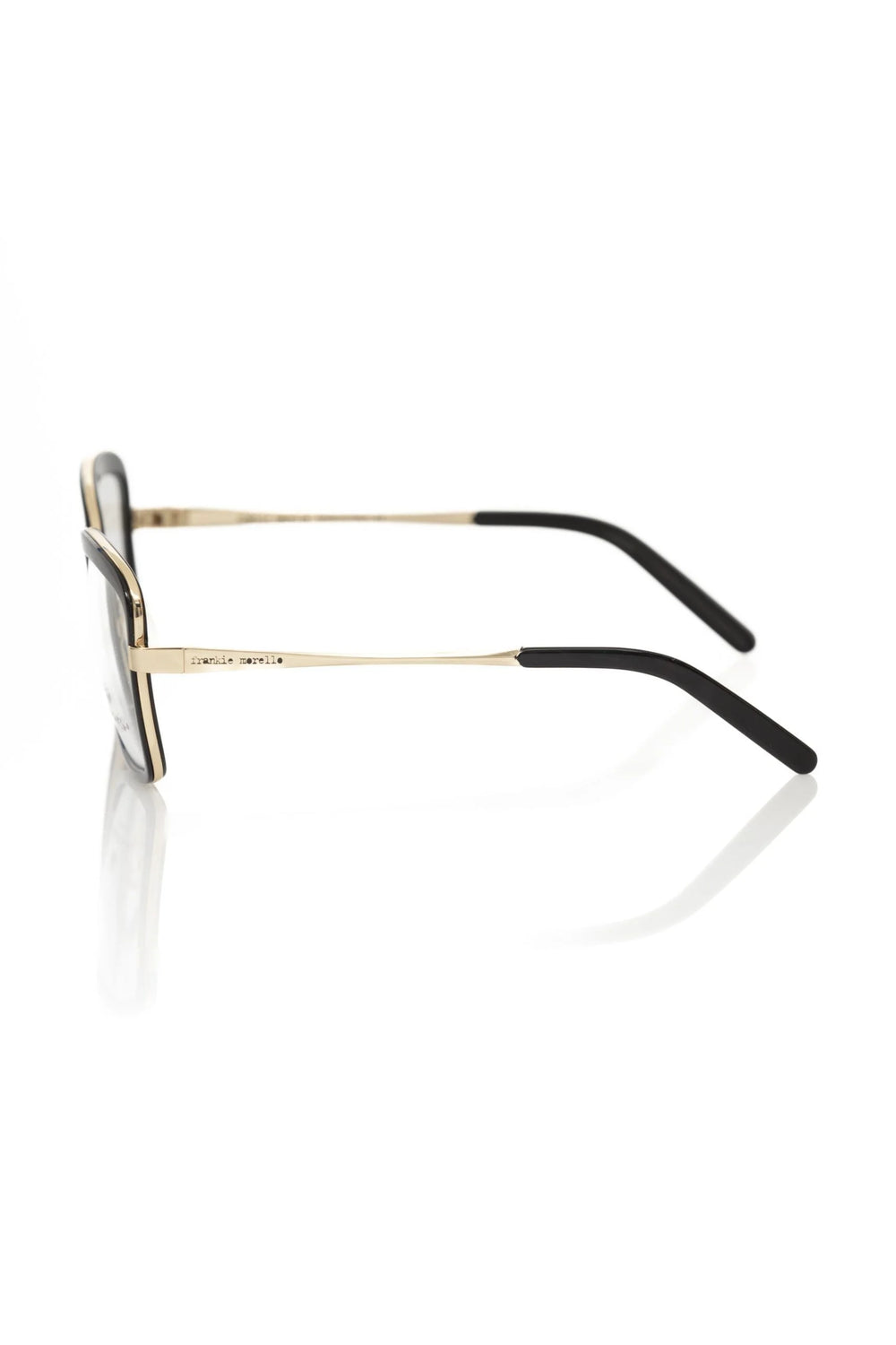 Frankie Morello Black Metallic Women’s Eyeglass Frame - Eyeglasses