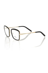 Frankie Morello Black Metallic Women’s Eyeglass Frame - Eyeglasses