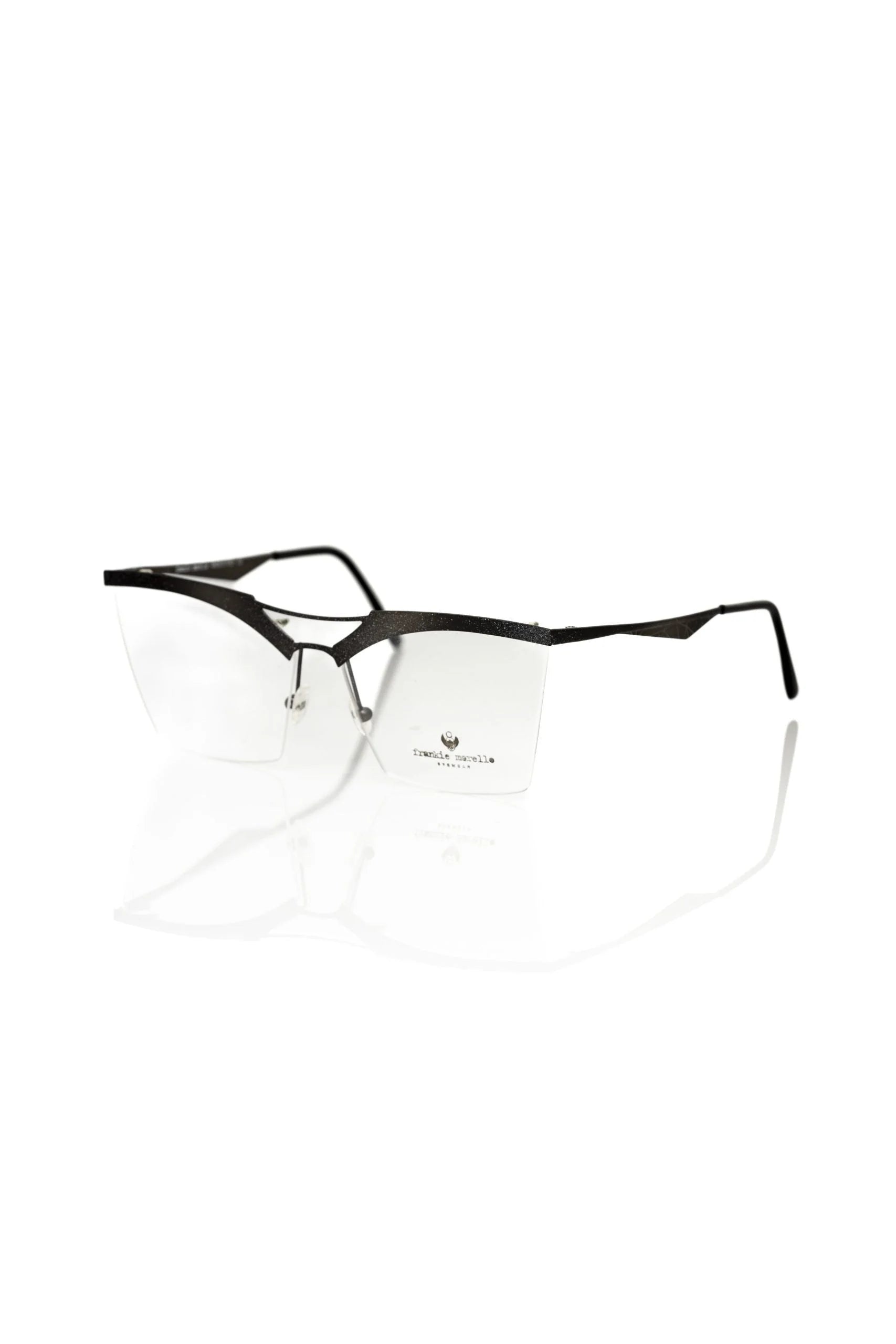 Frankie Morello Black Metallic Women’s Frame - Eyeglasses
