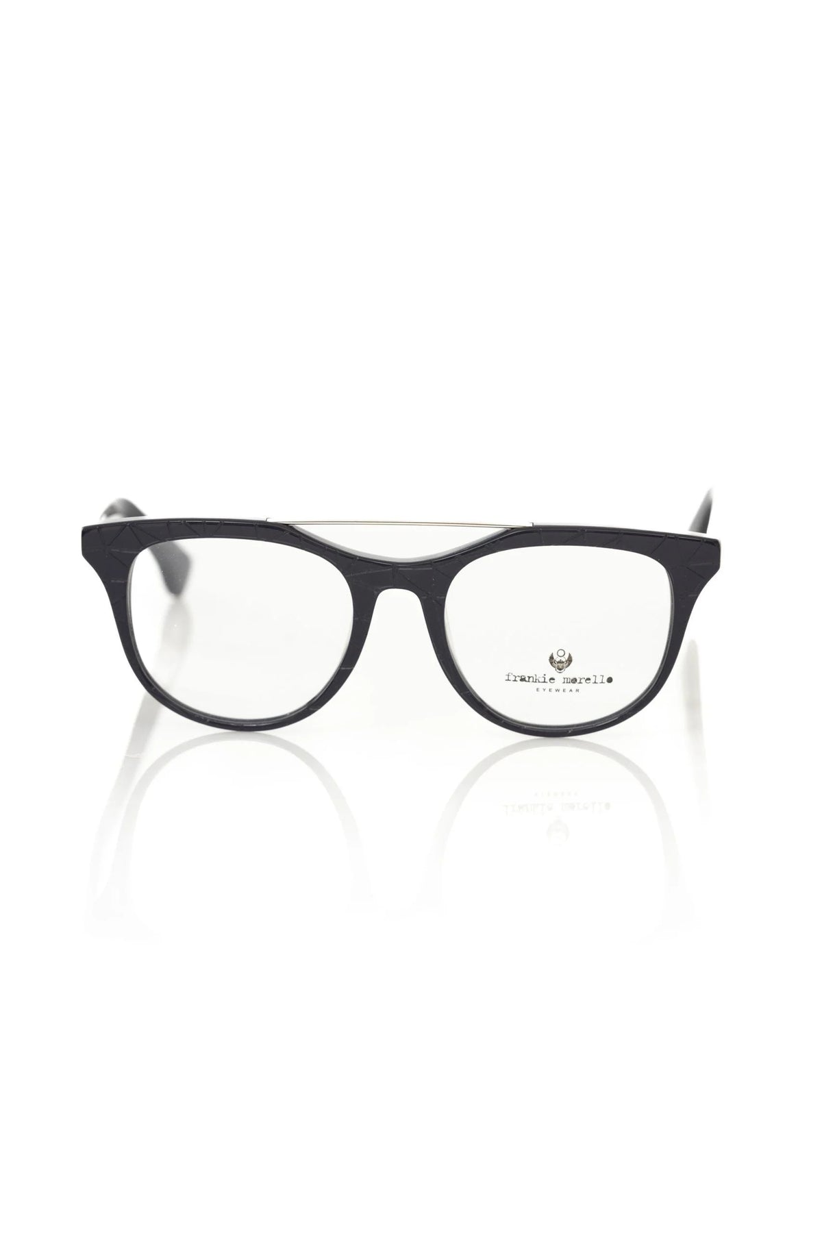 Frankie Morello Blue Acetate Men Frame - Eyeglasses