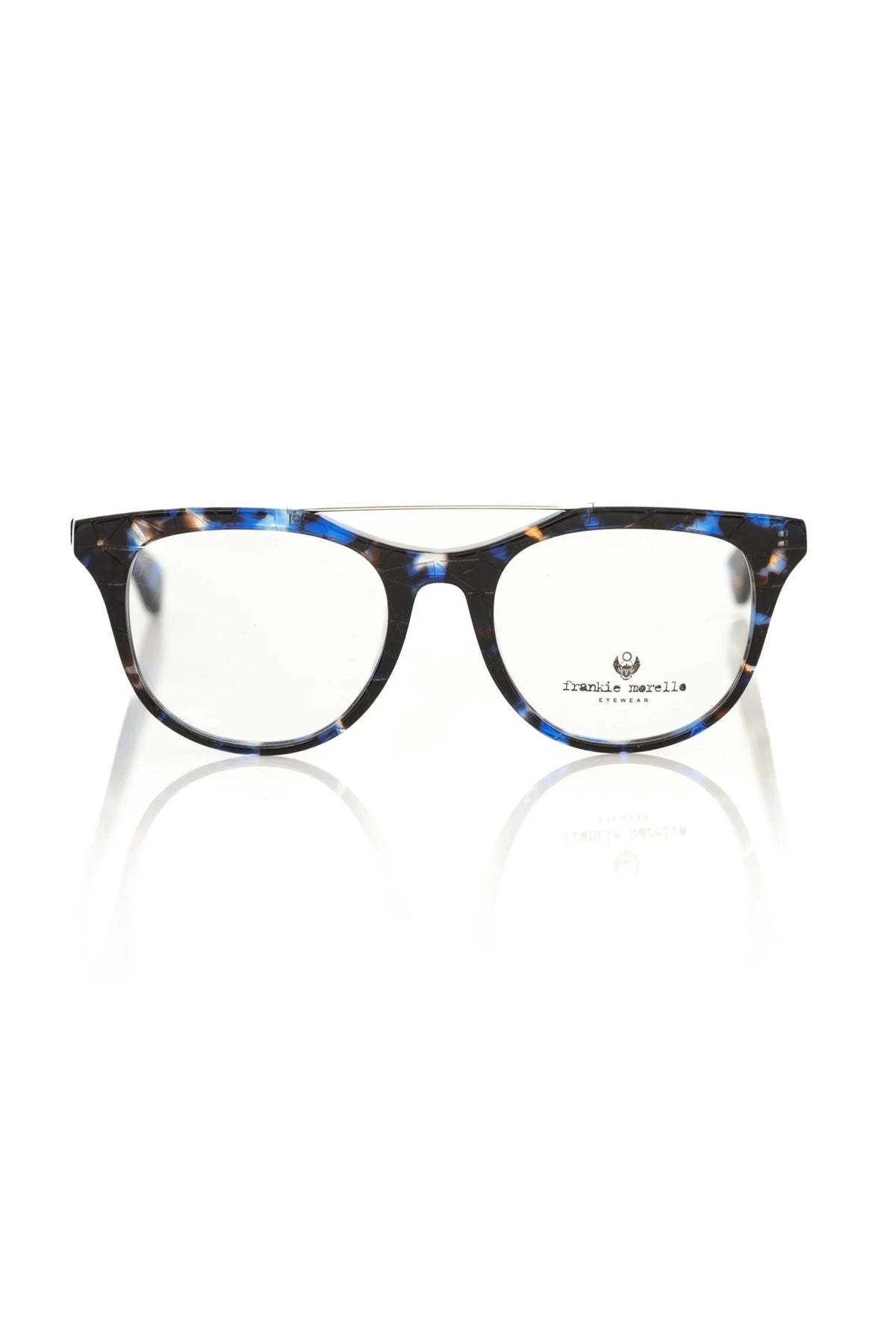 Frankie Morello Blue Acetate Men’s Frame - Eyeglasses