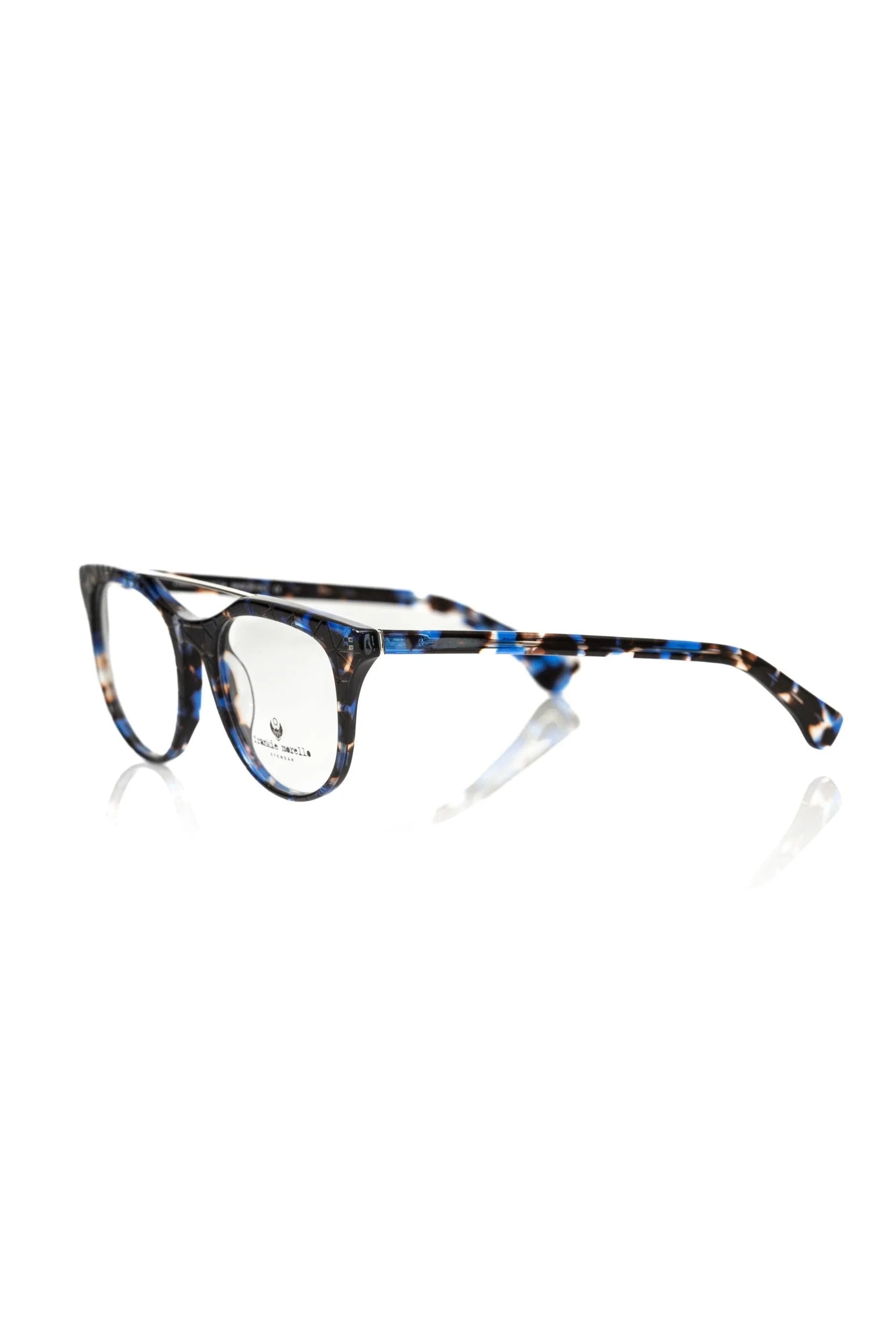 Frankie Morello Blue Acetate Men’s Frame - Eyeglasses