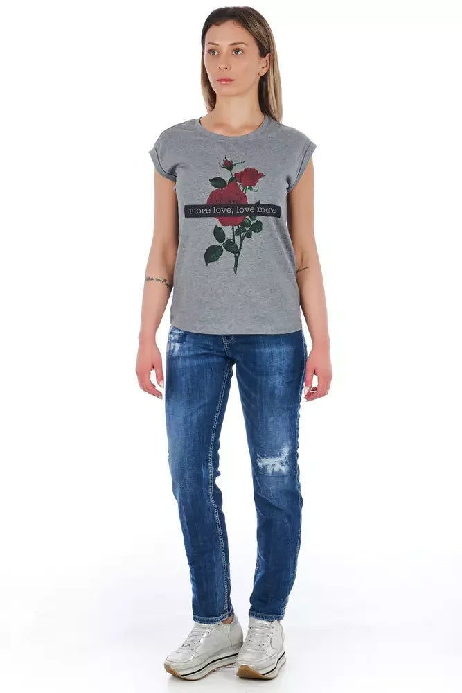 Frankie Morello Blue Cotton Women’s Jeans - W26 - Jeans