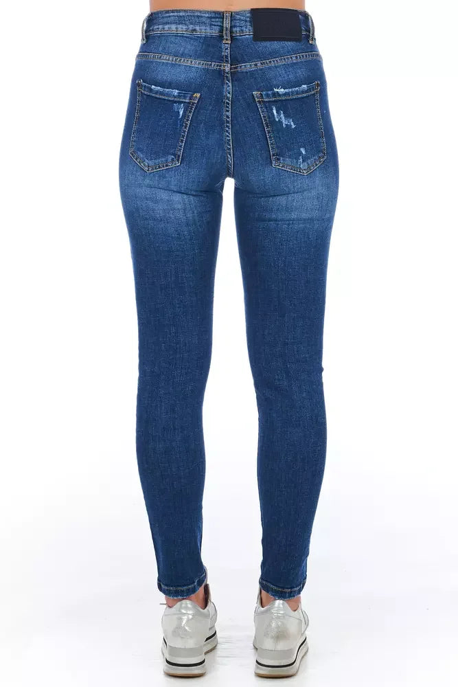 Frankie Morello Blue Denim Women’s Jeans - W27 - Jeans