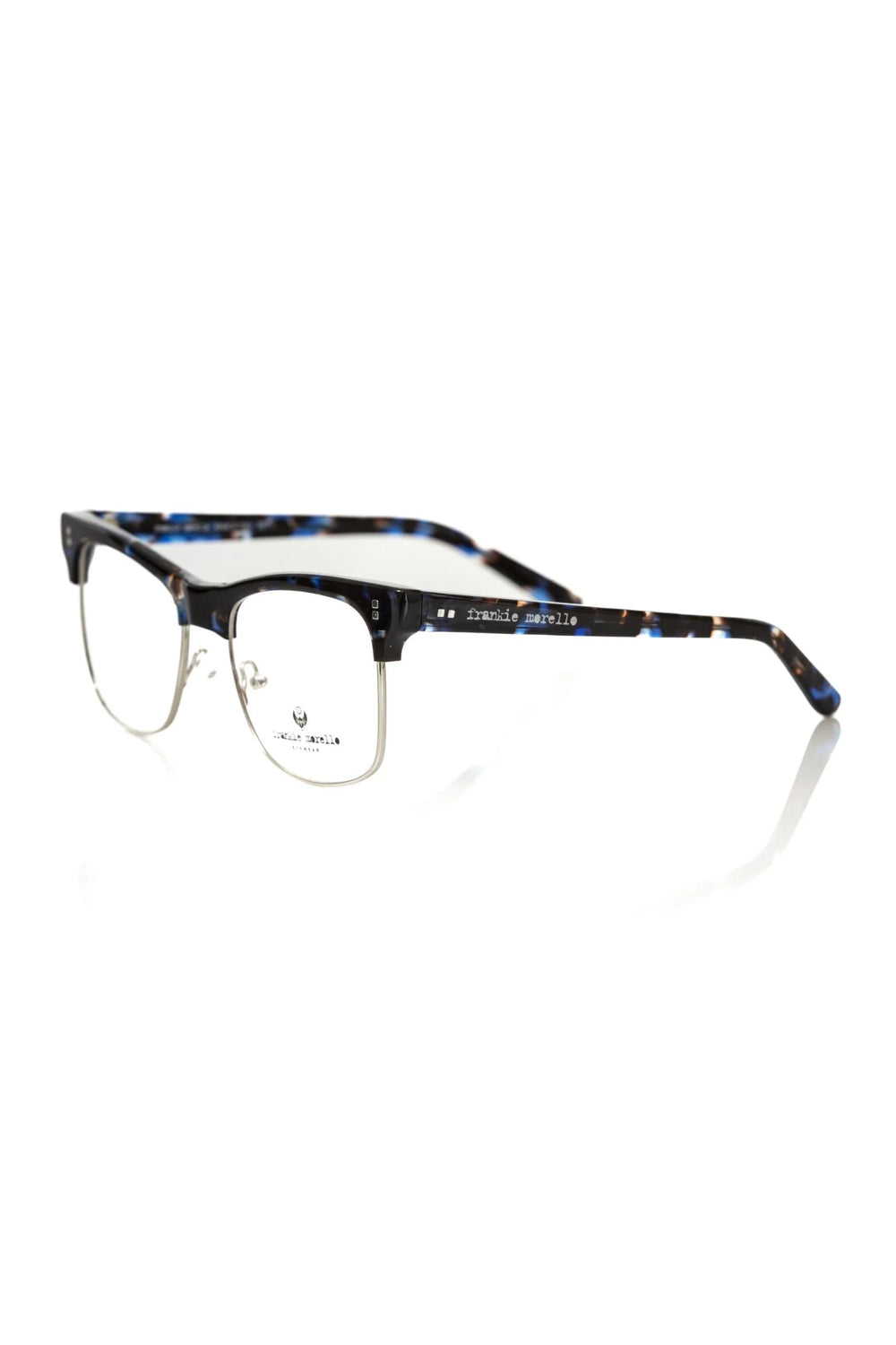 Frankie Morello Blue Metallic Men’s Frame - Eyeglasses