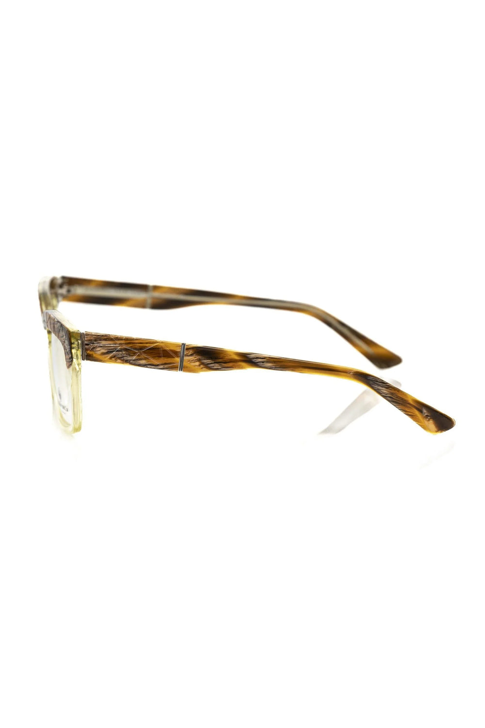 Frankie Morello Brown Acetate Men Frame - Eyeglasses