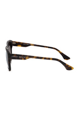 Frankie Morello Brown Acetate Men’s Sunglass - Sunglasses