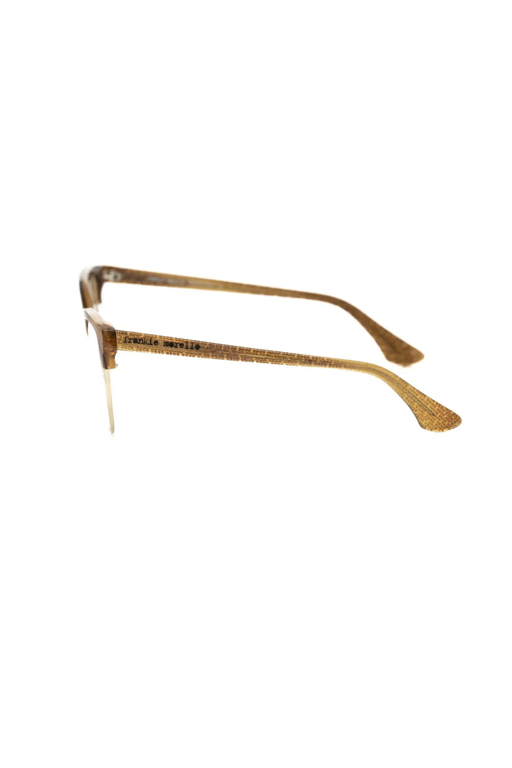 Frankie Morello Brown Metallic Women’s Frame - Eyeglasses