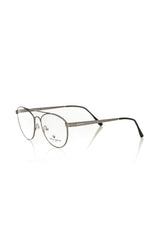 Frankie Morello Gray Metallic Fiber Men’s Frame - Eyeglasses