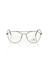 Frankie Morello Gray Metallic Fiber Men’s Frame - Eyeglasses