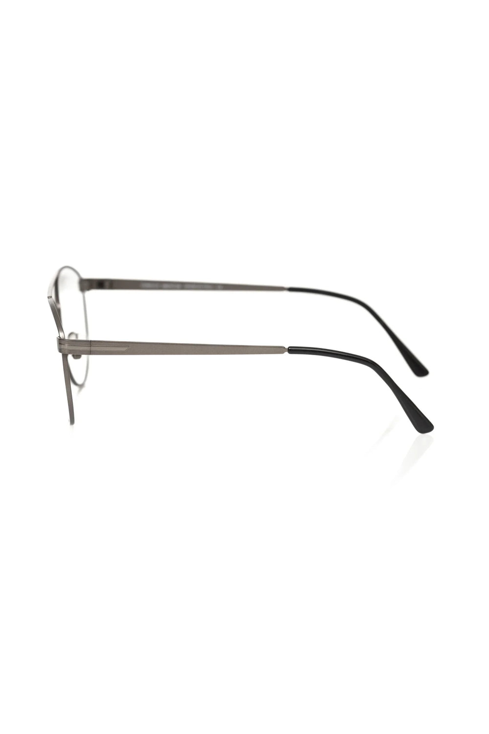 Frankie Morello Gray Metallic Fiber Men’s Frame - Eyeglasses