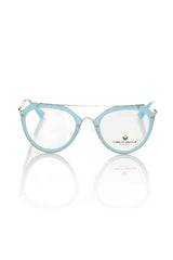 Frankie Morello Light Blue Acetate Women Frame - Eyeglasses