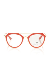 Frankie Morello Red Acetate Women Frame - Eyeglasses