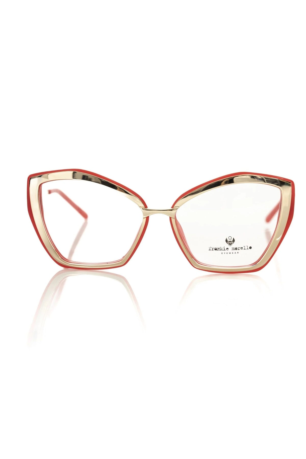 Frankie Morello Red Acetate Women’s Frame - Eyeglasses