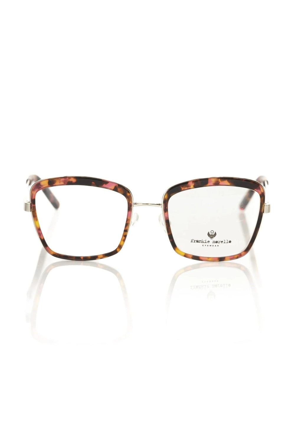 Frankie Morello Red Metallic Women’s Eyeglass Frame - Eyeglasses