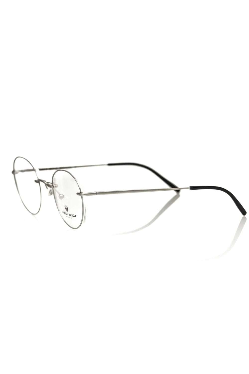Frankie Morello Silver Metallic Men’s Frame - Eyeglasses
