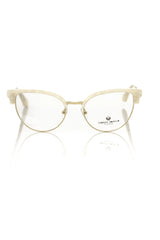 Frankie Morello White Metallic Women’s Frame - Eyeglasses