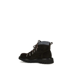Fratelli Rossetti Brown Suede Leather Lace-Up Boots