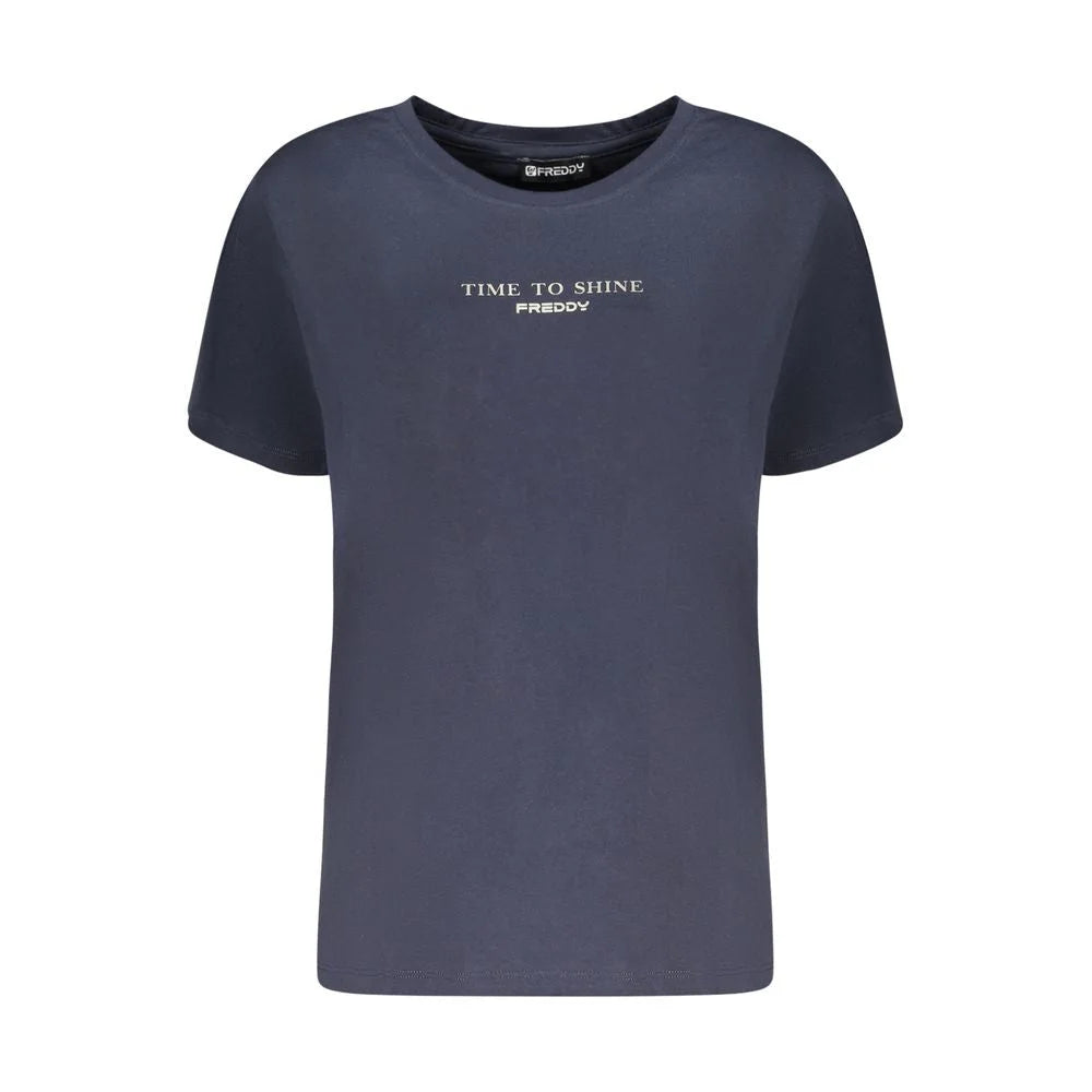 Freddy Blue Cotton T-Shirt
