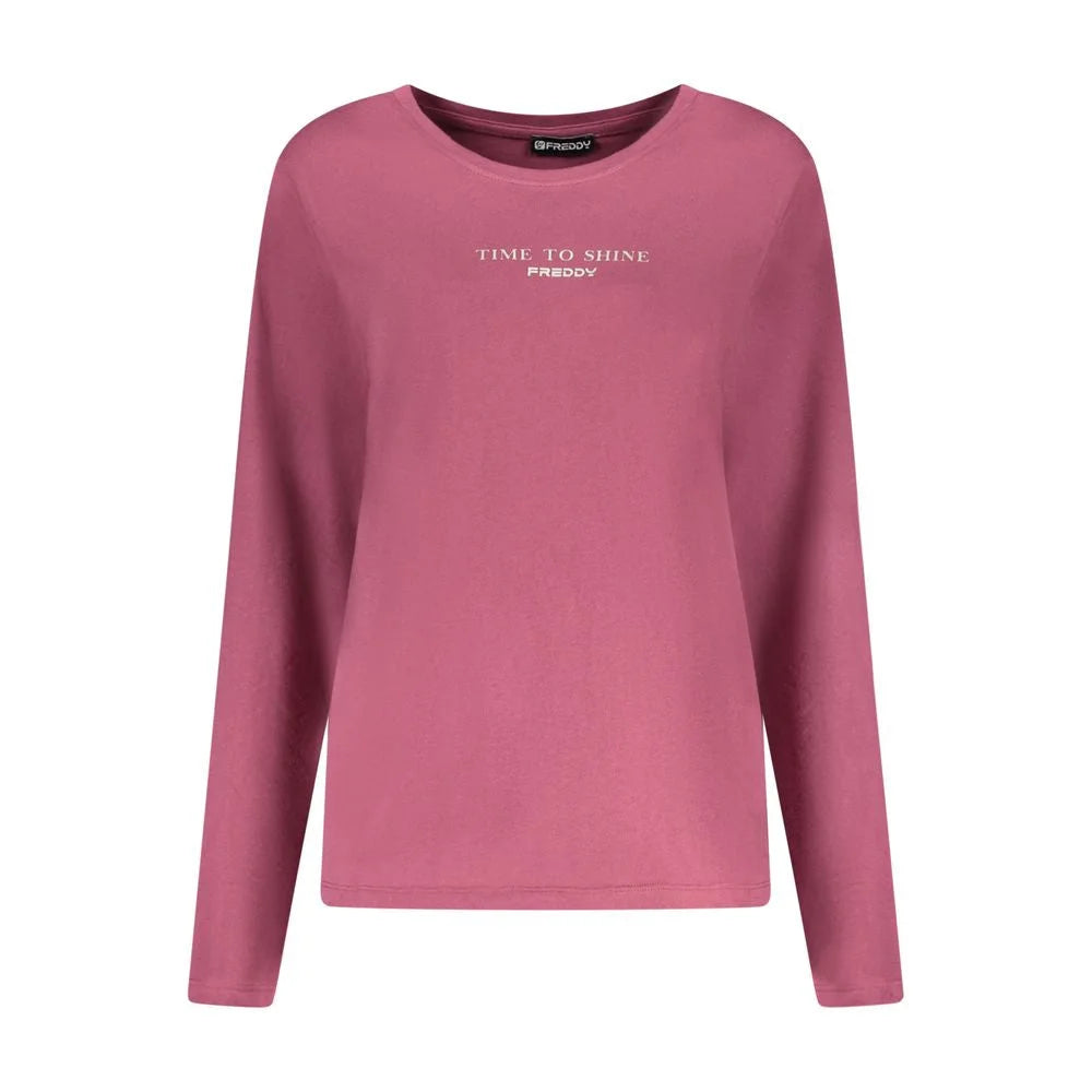 Freddy Purple Cotton T-Shirt