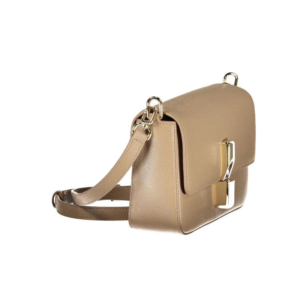 Furla Beige Leather Women Bag - Handbags