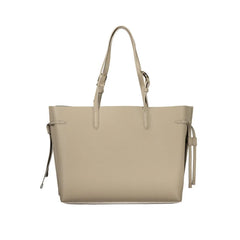 Furla Beige Leather Women Handbag - Shoulder Bags