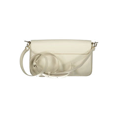 Furla Bianco Leather Women Handbag - Cross Body Bags