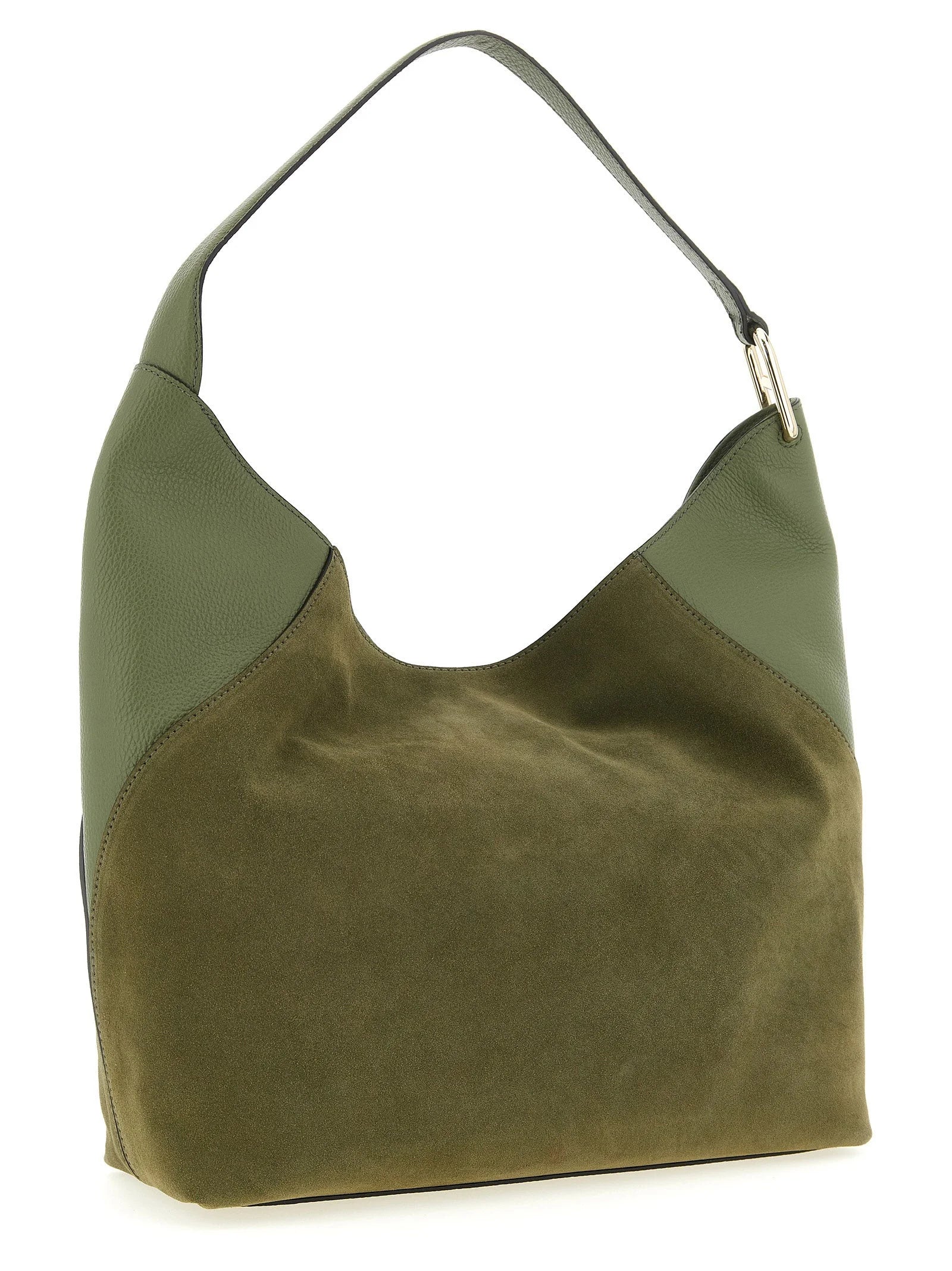 Furla Bicolor Calfskin Shoulder Bag