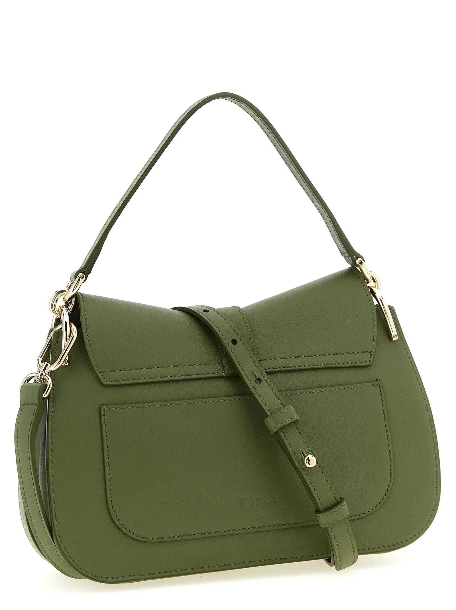 Furla Bicolor Calfskin Shoulder Bag