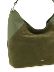 Furla Bicolor Calfskin Shoulder Bag