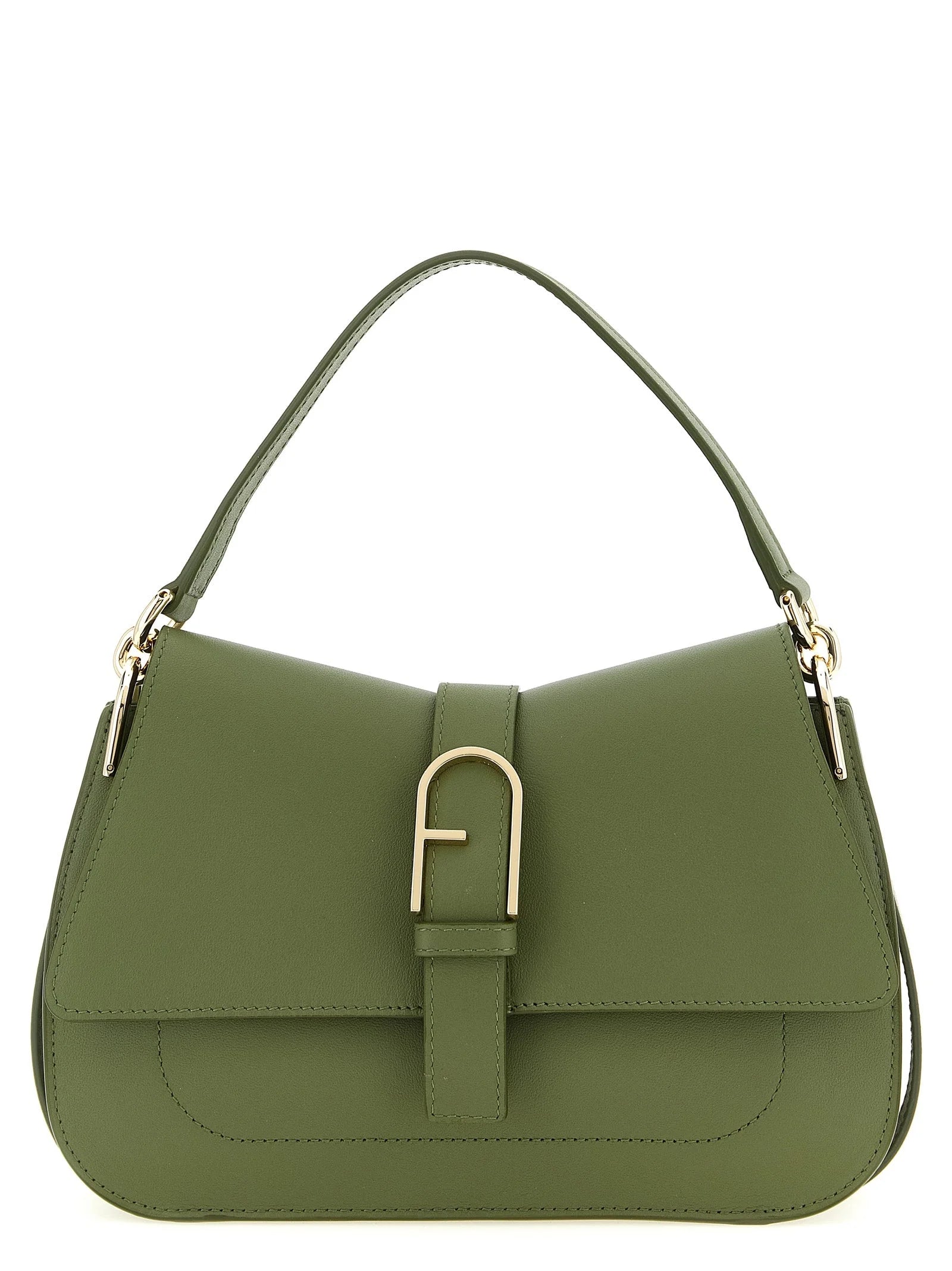 Furla Bicolor Calfskin Shoulder Bag